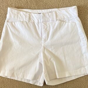 Old Navy High Rise White Women's Shorts
